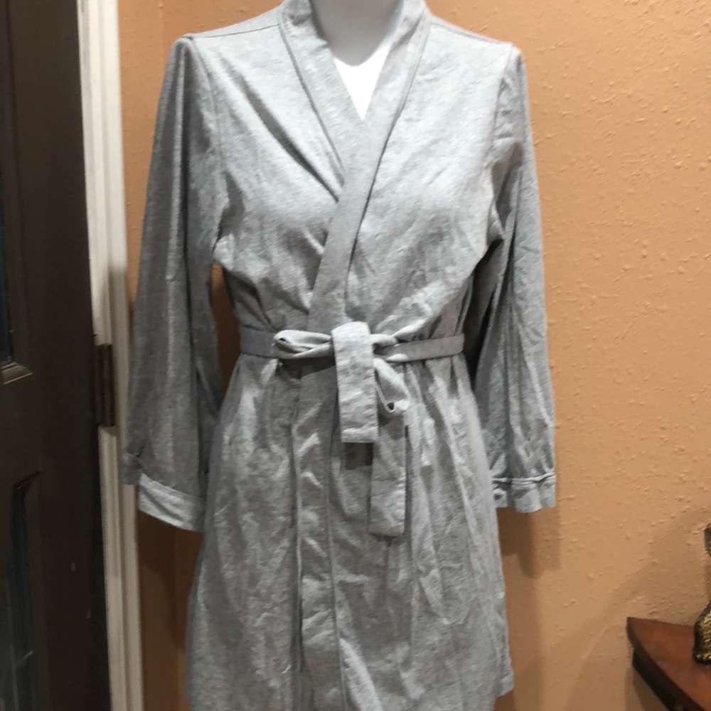 Cynthia Rowley gray robe